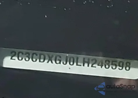 2020 Dodge Charger Scat Pack Rwd z USA, uszkodzony, nr VIN 2C3CDXGJ0LH248598